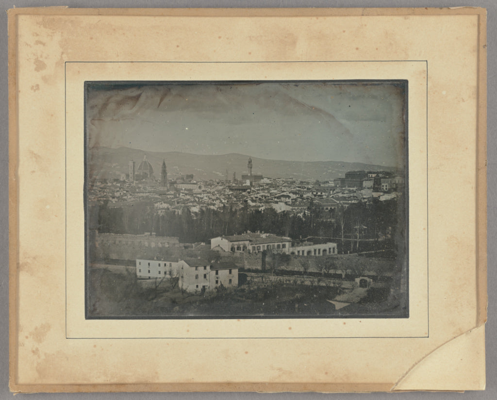 Unknown maker, Italian:[Panorama of Florence, Italy], Poster Print Wall Art