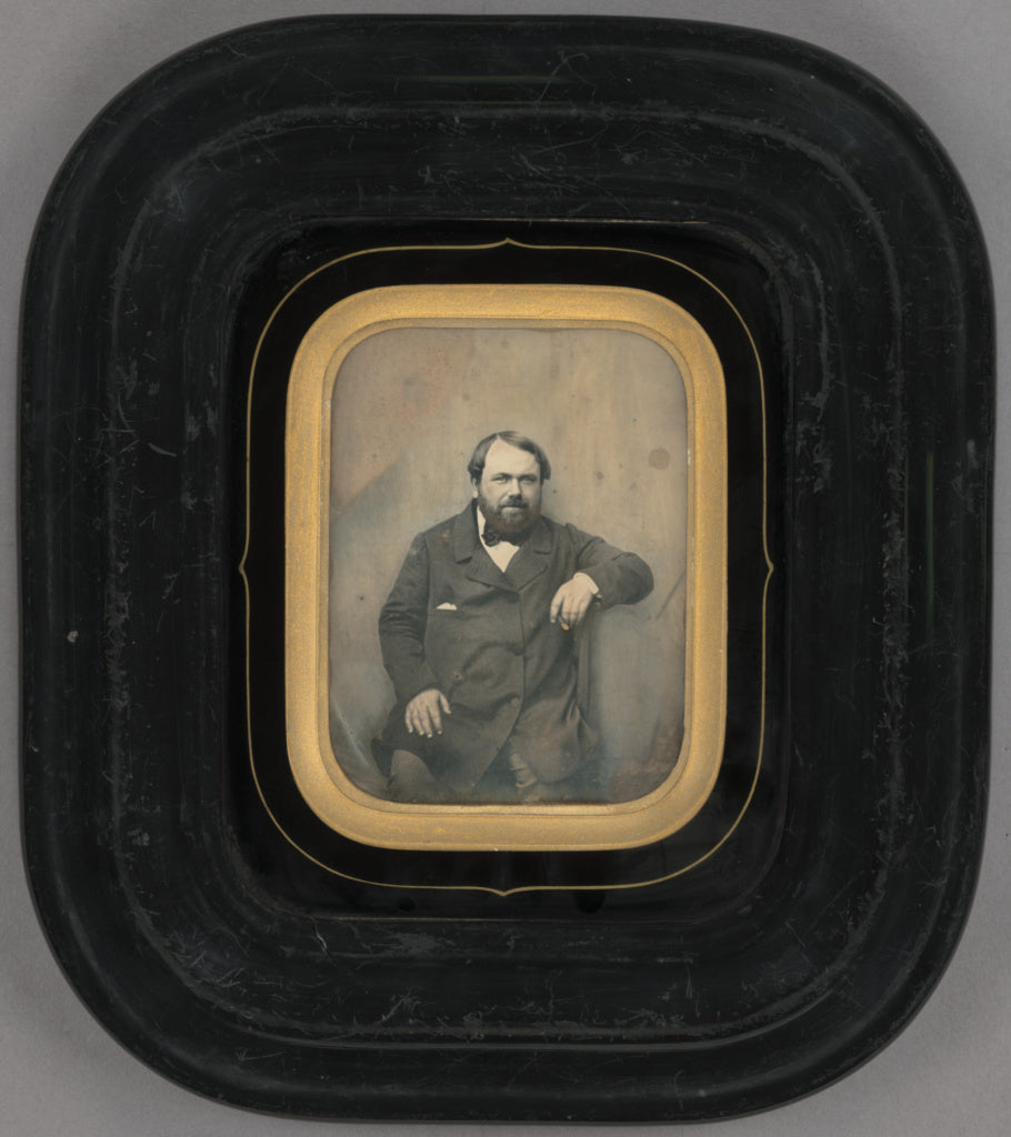 Unknown maker, French:[Portrait of a Bearded Man], Poster Print Wall Art
