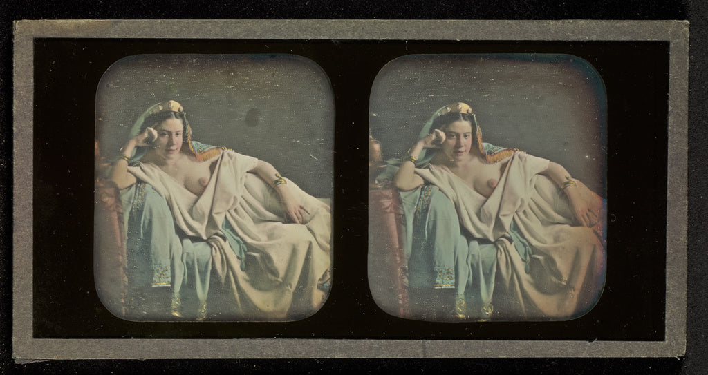 Bruno BraquehaisAttributed to:[Female Nude in Harem Costume , Poster Print Wall Art
