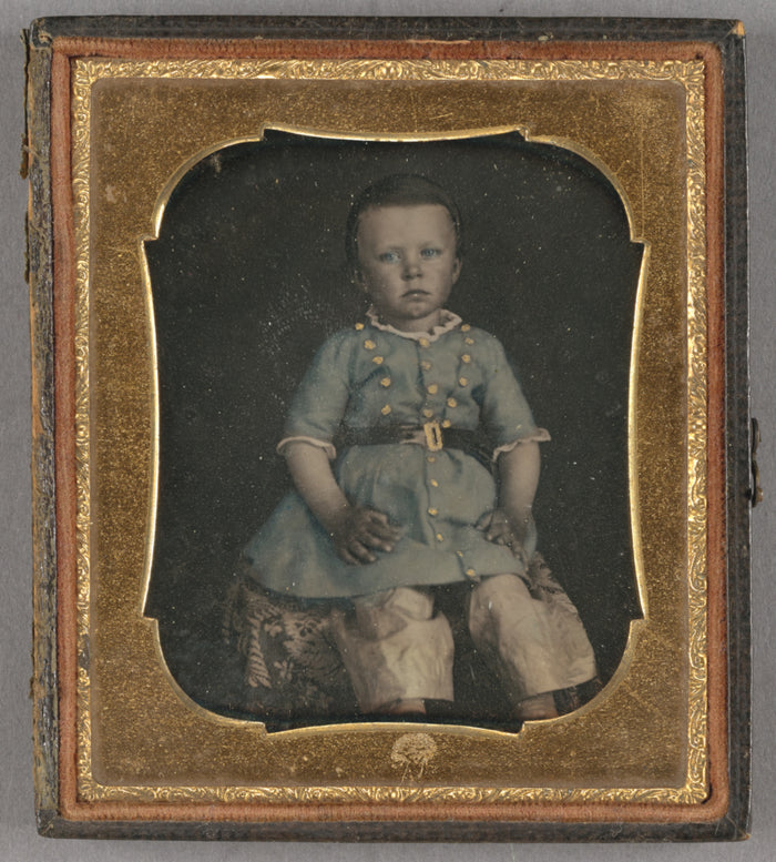 Unknown maker, American:[Portrait of a Little Boy],16x12