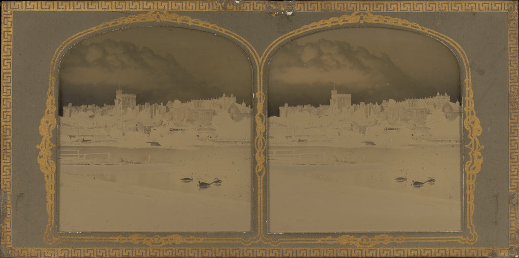 John Harmer:Windsor Castle., Poster Print Wall Art