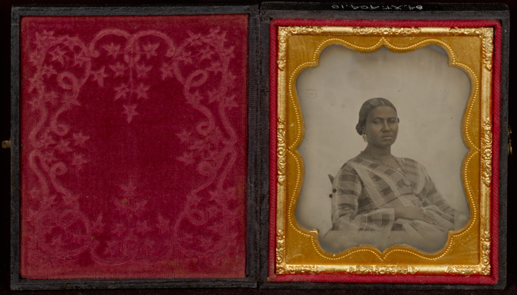 Unknown maker, American:[Portrait of a Seated Black Woman], Poster Print Wall Art