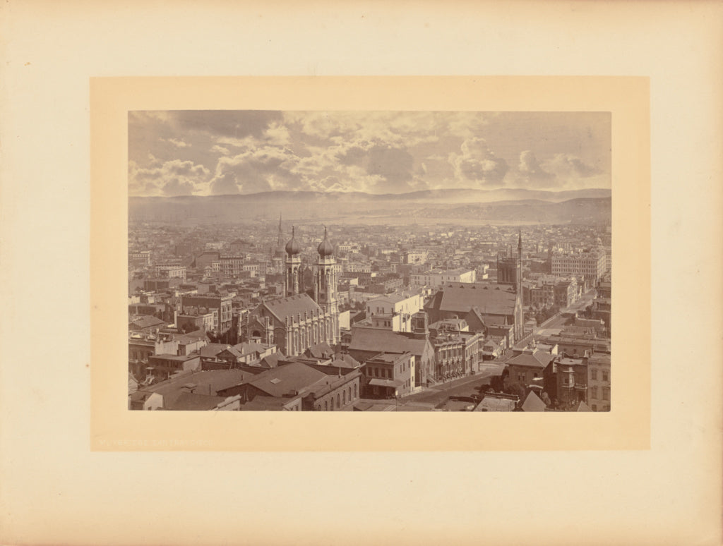 Eadweard J. Muybridge:[View from Windows Looking South],16x12"(A3)Poster