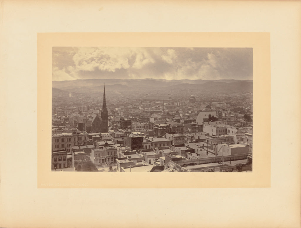 Eadweard J. Muybridge:[View from Windows Looking South-West],16x12"(A3)Poster