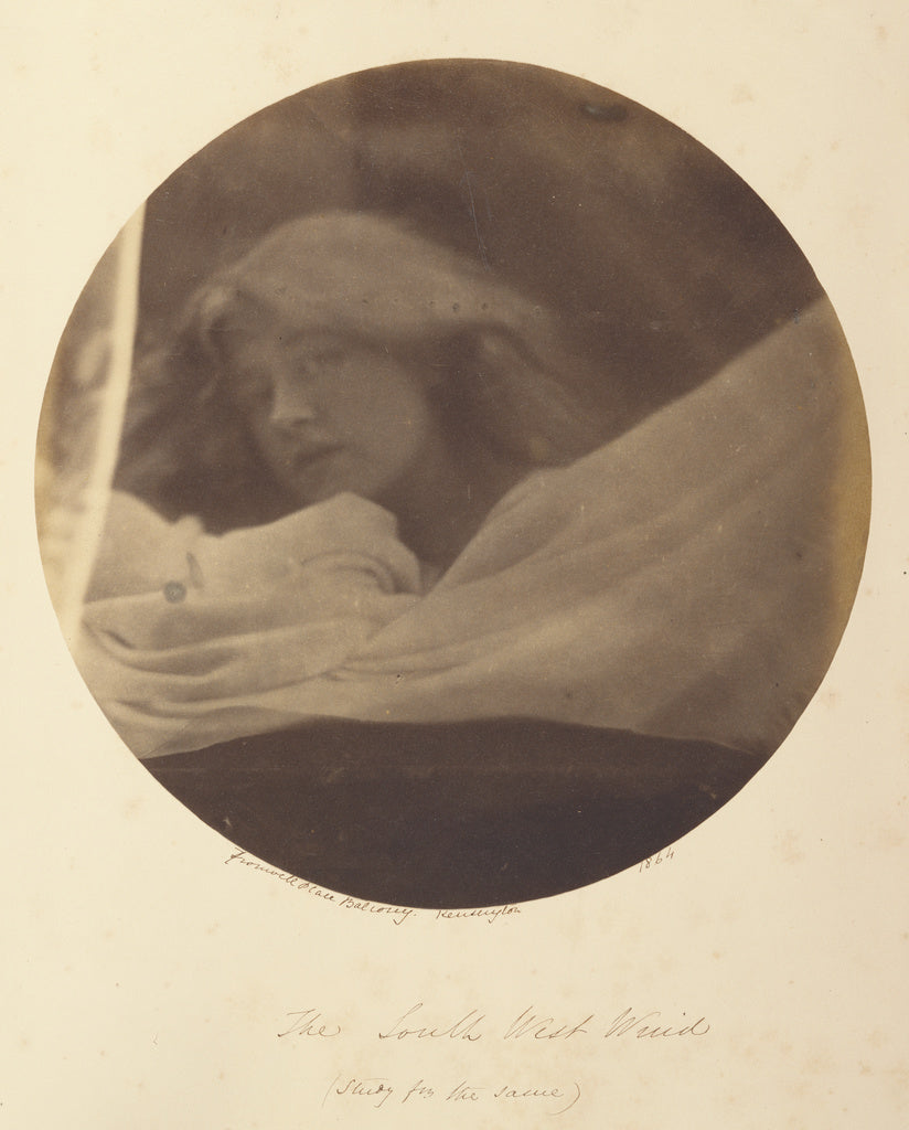 Julia Margaret Cameron:The South West Wind,16x12"(A3)Poster