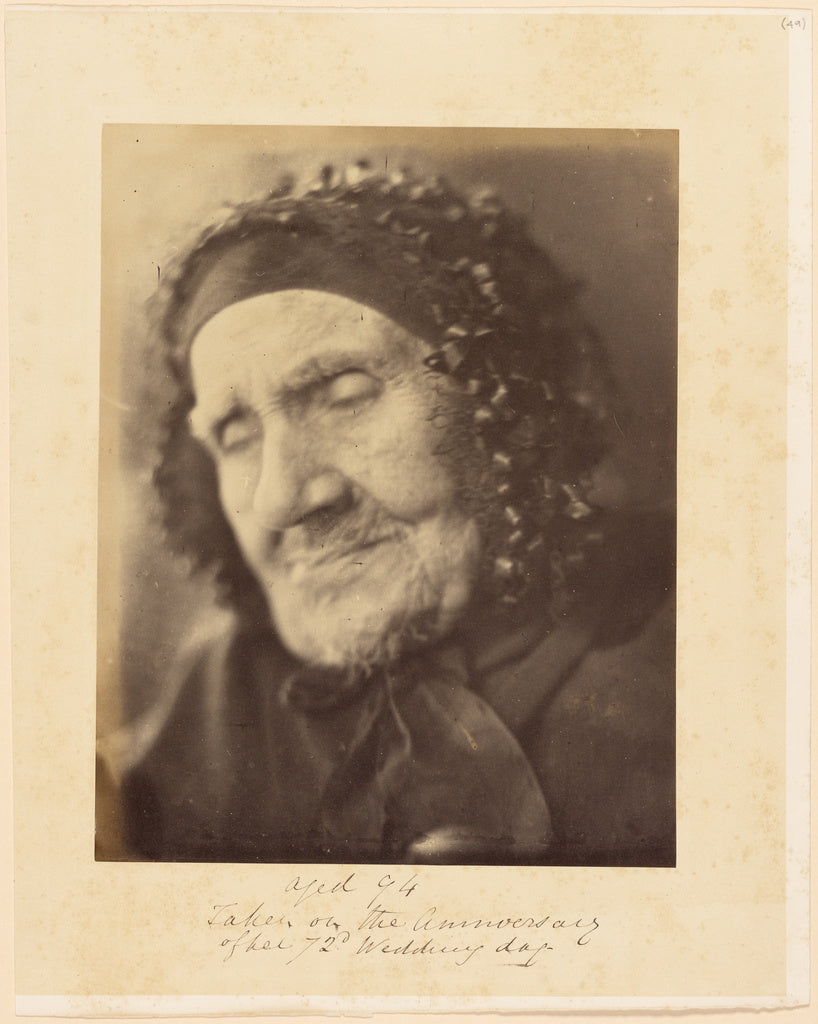 Julia Margaret Cameron:Aged 94, Taken on the Anniversary of ,16x12"(A3)Poster