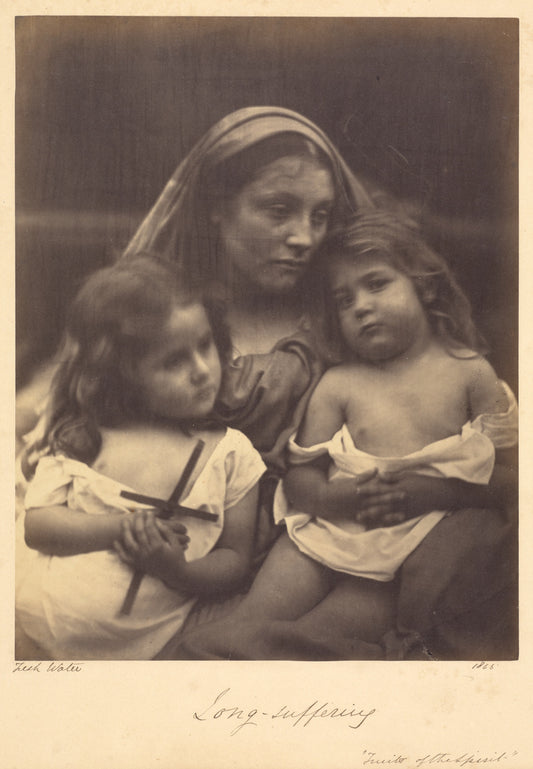 Julia Margaret Cameron:Long - suffering,16x12"(A3)Poster