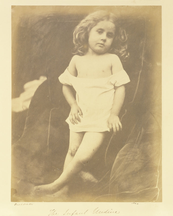 Julia Margaret Cameron:The Infant Undine,16x12