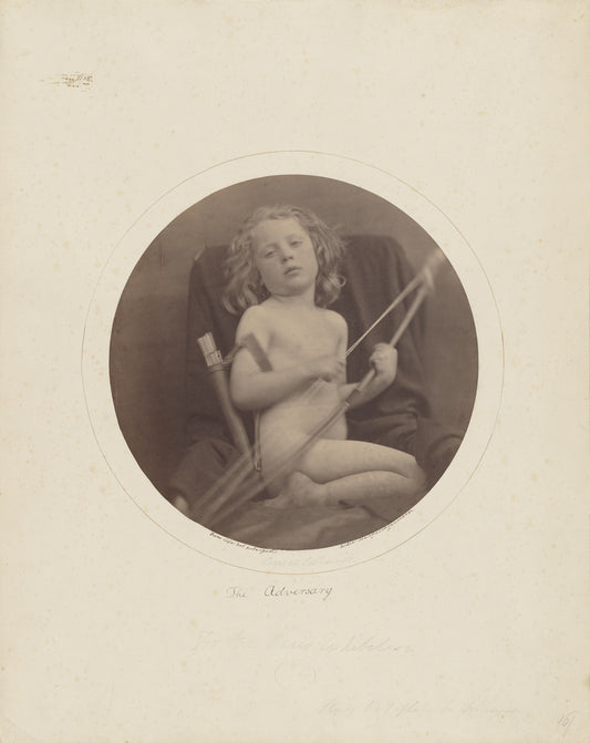 Julia Margaret Cameron:The Adversary,16x12"(A3)Poster