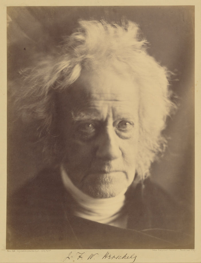Julia Margaret Cameron:J.F.W. Herschel,16x12