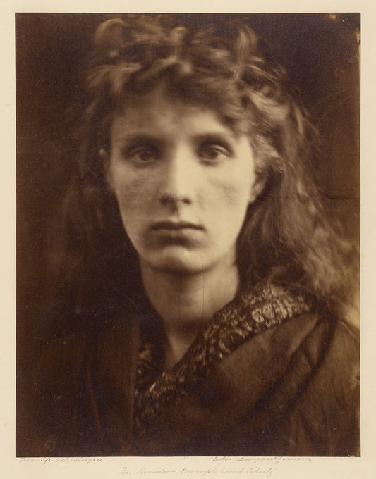 Julia Margaret Cameron:The Mountain Nymph Sweet Liberty,16x12"(A3)Poster