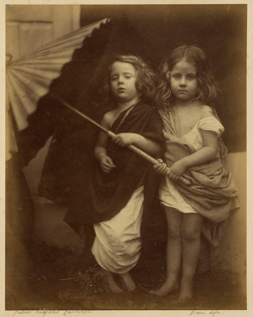 Julia Margaret Cameron:[Paul and Virginia],16x12"(A3)Poster