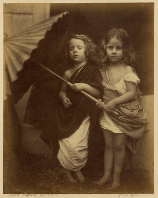 Julia Margaret Cameron:[Paul and Virginia],16x12"(A3)Poster