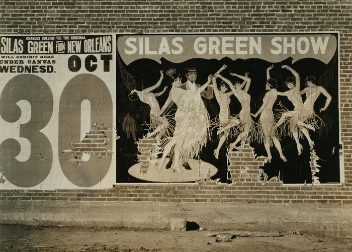 Walker Evans:Show Bill, Demopolis, Alabama / Poster, Alabama,16x12