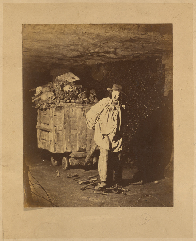 Nadar [Gaspard Félix Tournachon]:[Mannequin tirant un chari, Poster Print Wall Art