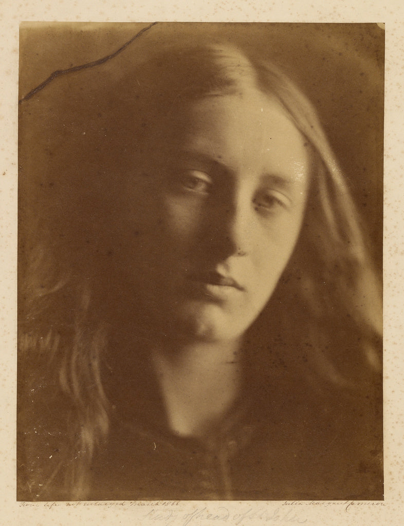 Julia Margaret Cameron:[Study Head of St. John],16x12"(A3)Poster