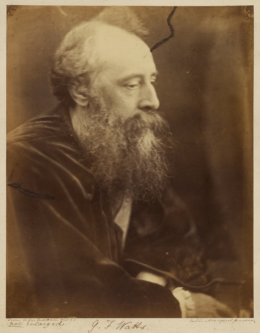 Julia Margaret Cameron:G.F. Watts,16x12"(A3)Poster