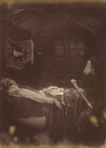 Julia Margaret Cameron:Elaine "and the dead" Oar'd by the du,16x12"(A3)Poster