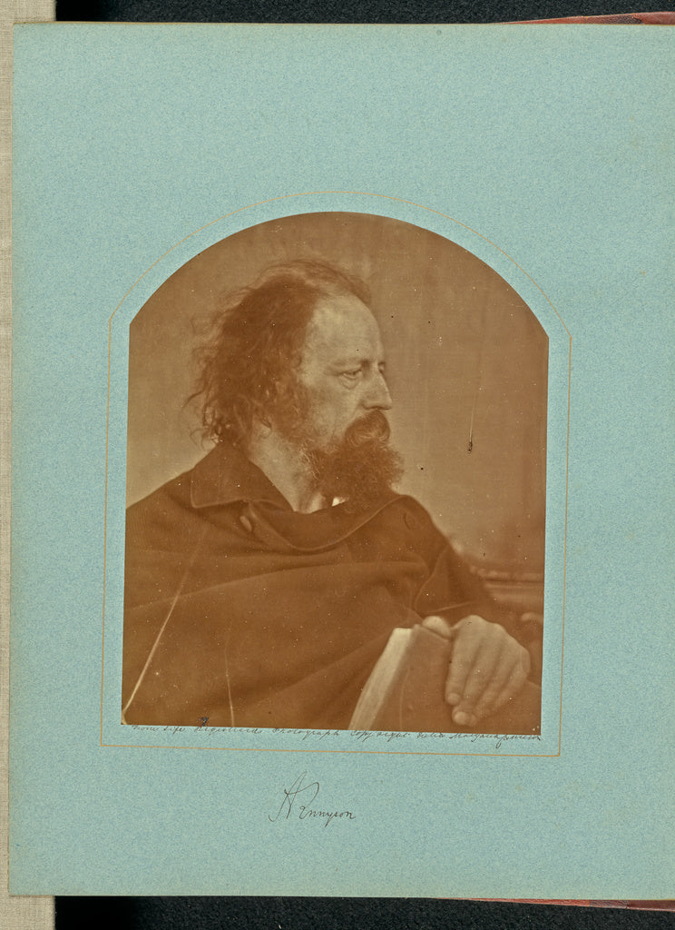 Julia Margaret Cameron:A. Tennyson/[The Dirty Monk],16x12"(A3)Poster