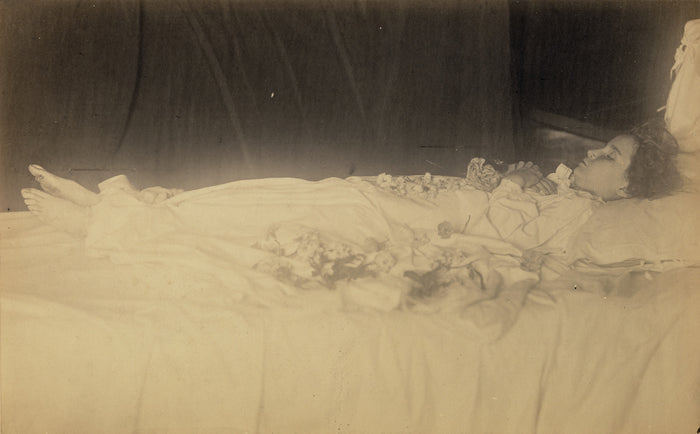 Julia Margaret Cameron:[Study of a Dead Child],16x12