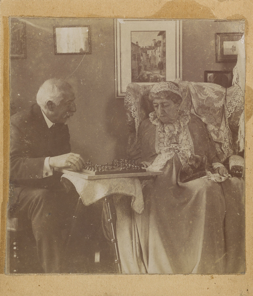 Henry Herschel Hay Cameron:[Hardinge Hay Cameron and Lady Da, Poster Print Wall Art