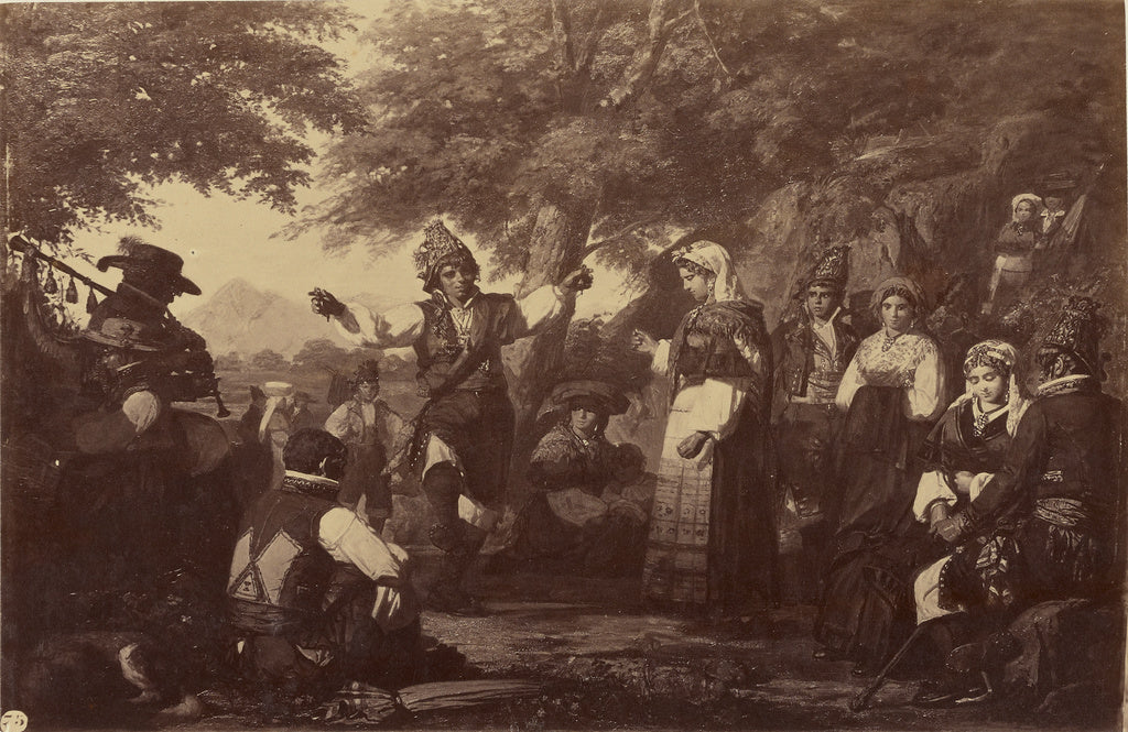 Charles Clifford:[Dance La Muneira by Fierro], Poster Print Wall Art