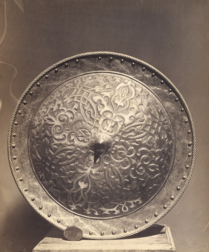 Charles Clifford:[Shield from Madrid Armory],16x12