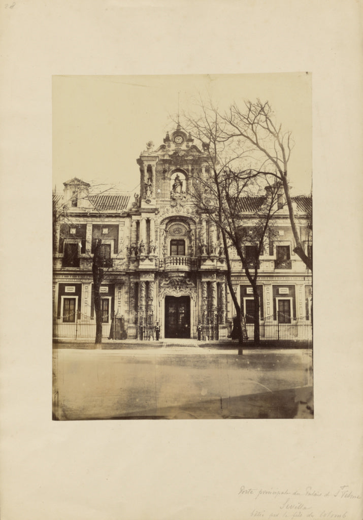 Luis Leon MassonAttributed to:[Palace of San Telmo, Seville,, Poster Print Wall Art