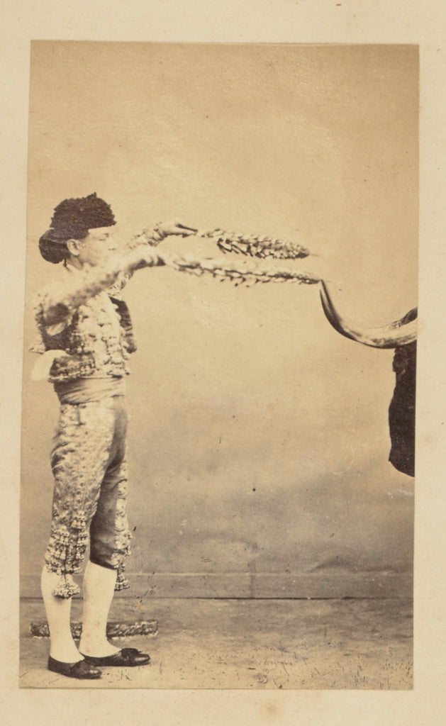 Juan Laurent:[Portrait of a "banderillero"], Poster Print Wall Art