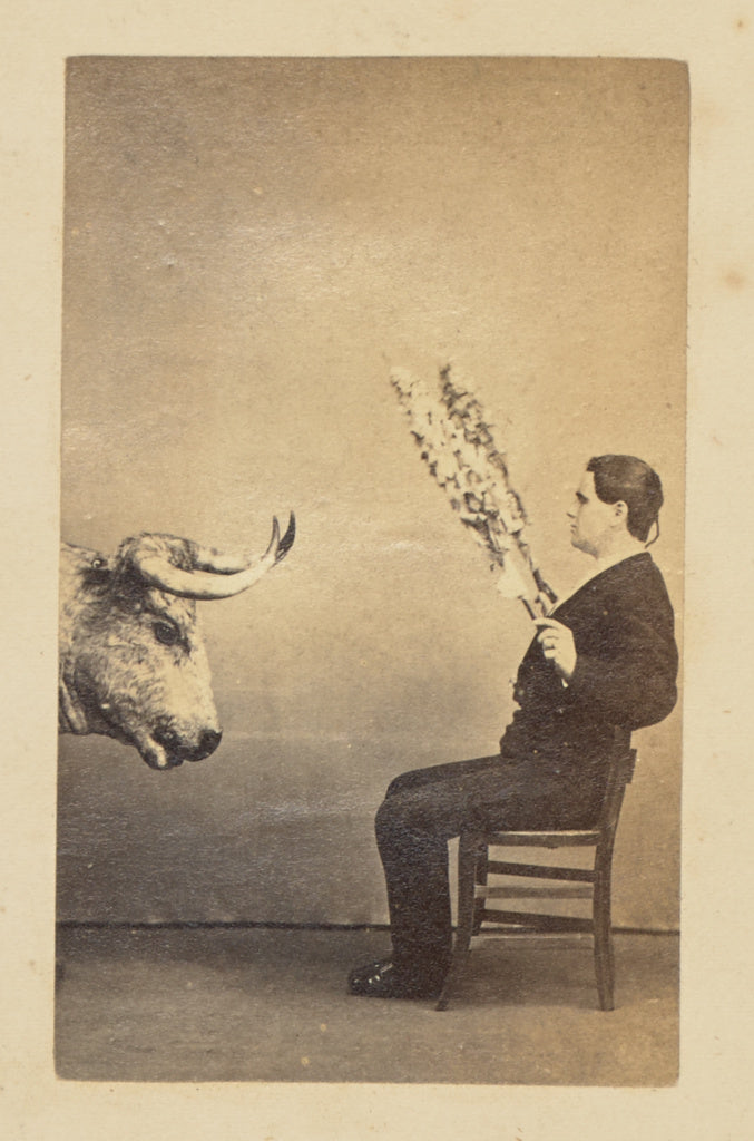 Juan Laurent:[Portrait of Antonio Carmona, known as "El Gord, Poster Print Wall Art