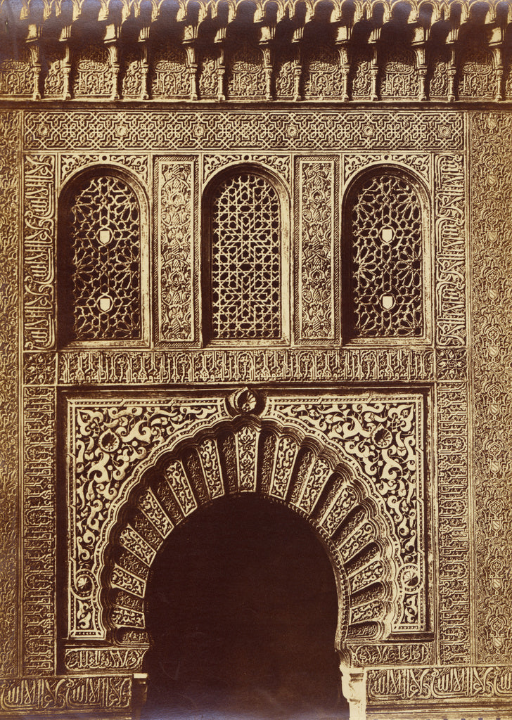 Charles Clifford:[Model of the Alhambra, Granada], Poster Print Wall Art