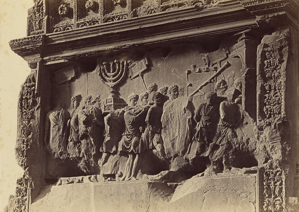 Tommaso Cuccioni:[Interior of the Arch of Titus - Rome], Poster Print Wall Art