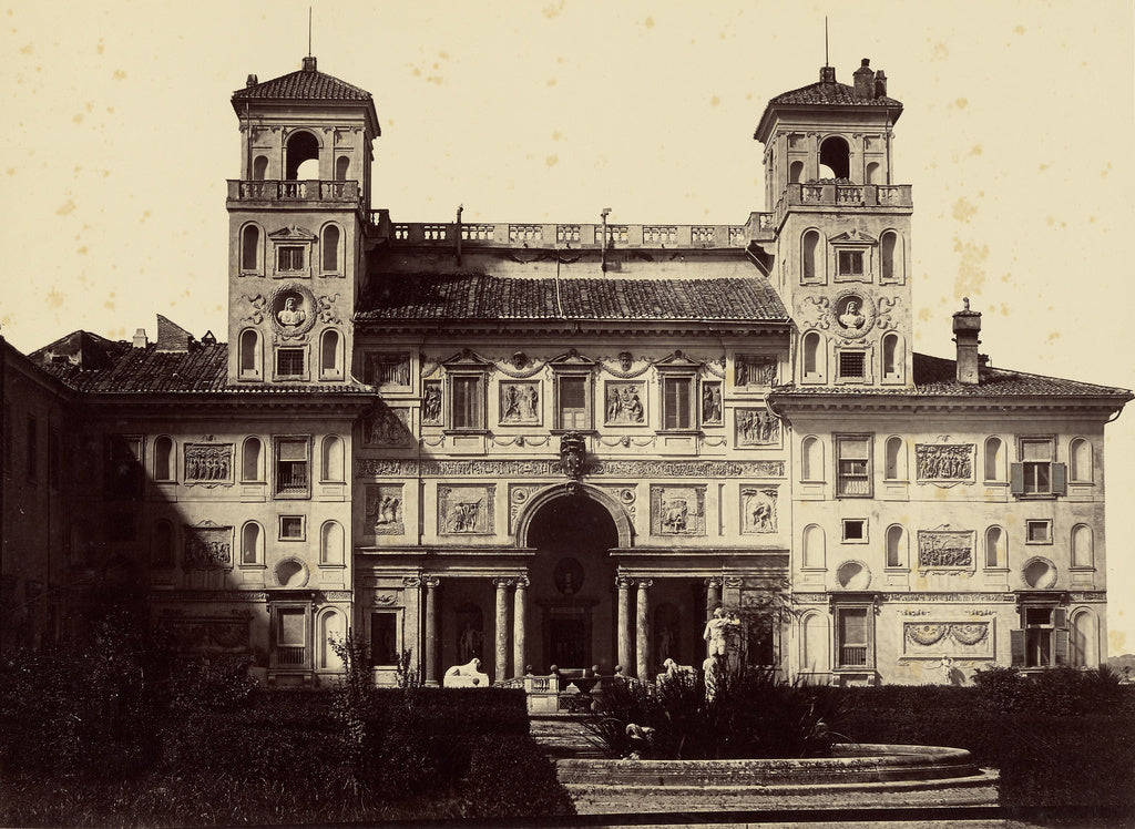 Tommaso Cuccioni:[Villa Medici - Rome], Poster Print Wall Art