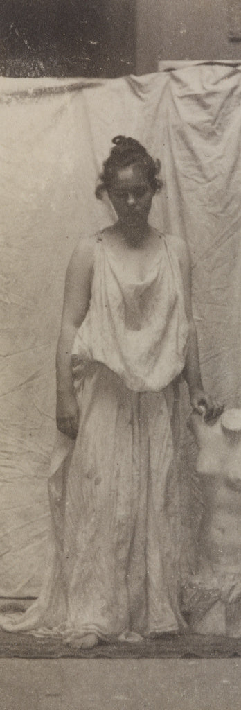 Thomas Eakins:[Weda Cook in Classical Costum in Eakins's Che,16x12