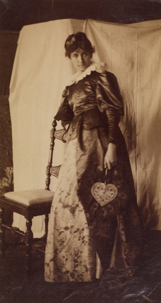 Thomas Eakins:[Standing Woman in Old Fashioned Costume], Poster Print Wall Art