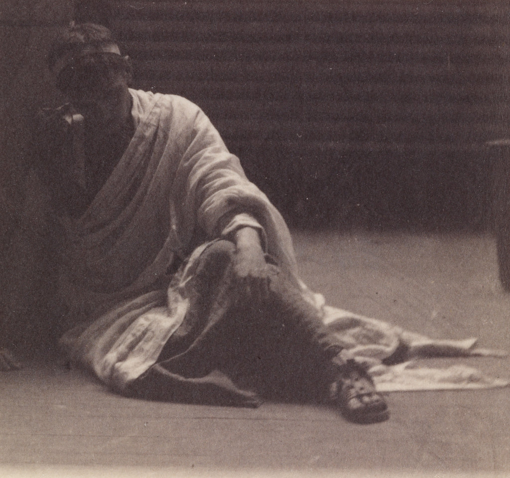 Thomas Eakins:[Seated Male Figure in Classical Costume],16x12"(A3)Poster