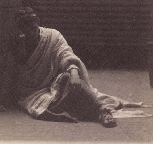 Thomas Eakins:[Seated Male Figure in Classical Costume],16x12"(A3)Poster
