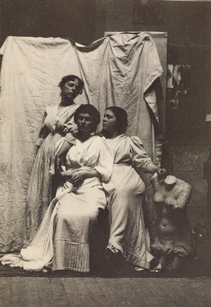 Thomas Eakins:[Cook Cousins in Classical Costume in Eakins's,16x12"(A3)Poster