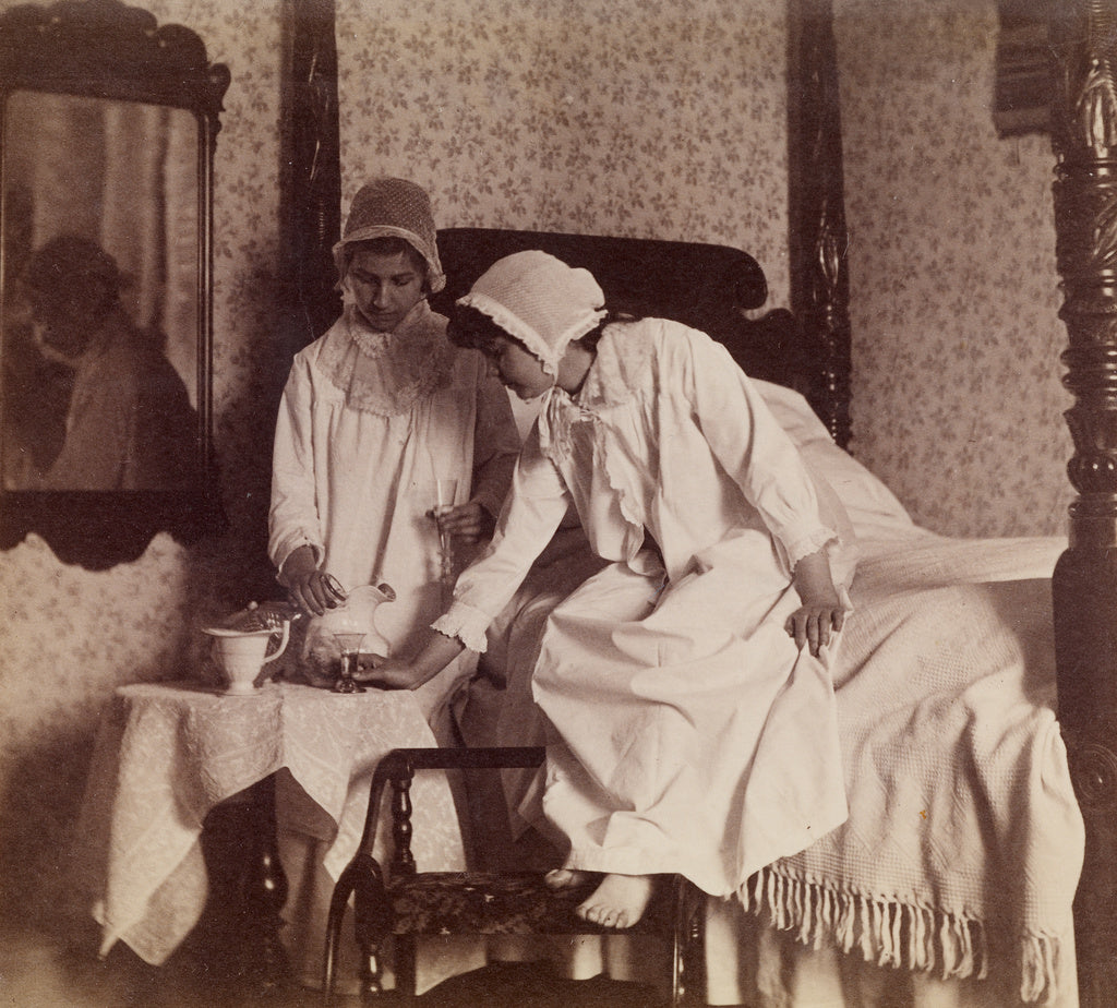 Thomas Eakins:[Miss Van Buren and Miss Willoughby], Poster Print Wall Art