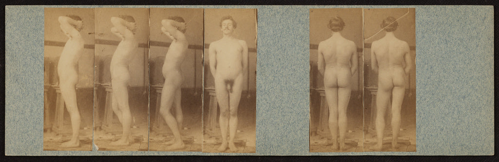 Thomas Eakins:[Male student], Poster Print Wall Art
