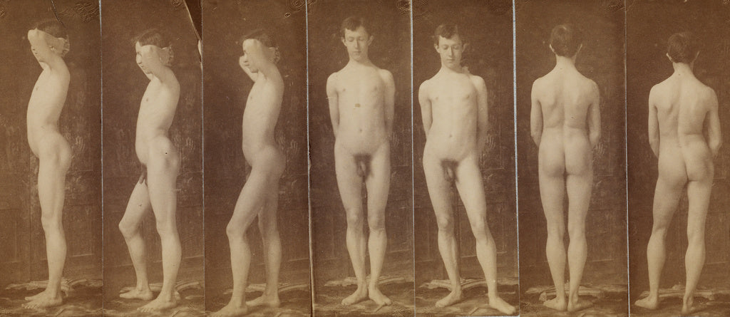 Thomas Eakins:Naked Series: Frank Stephens, Poster Print Wall Art
