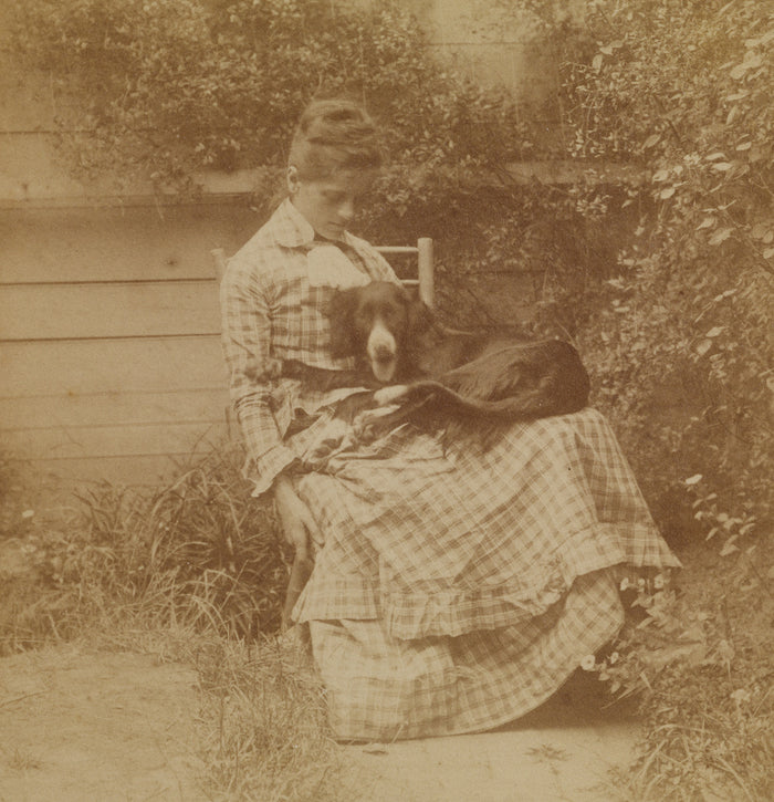Thomas Eakins:[Susan Macdowell (later Mrs. Thomas Eakins) wi,16x12