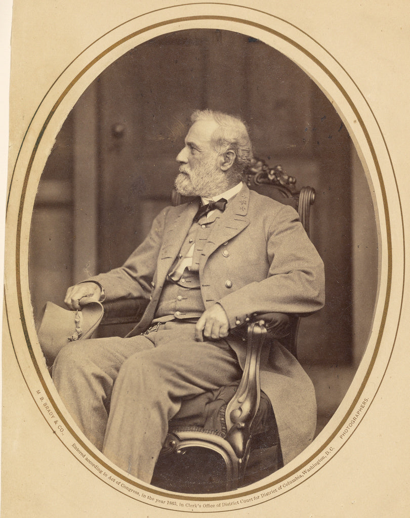 Mathew B. Brady:[Robert E. Lee], Poster Print Wall Art