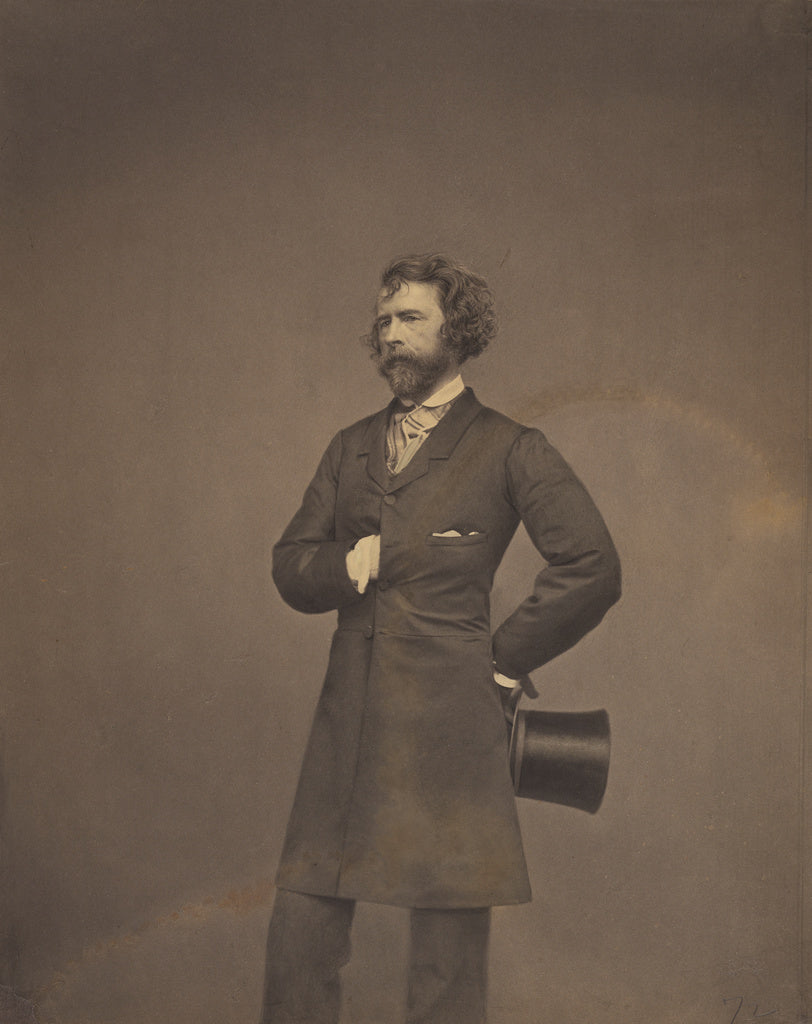 Mathew B. Brady:Nathaniel Parker Willis, Poster Print Wall Art