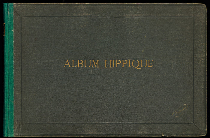 Louis-Jean Delton:Album Hippique,16x12
