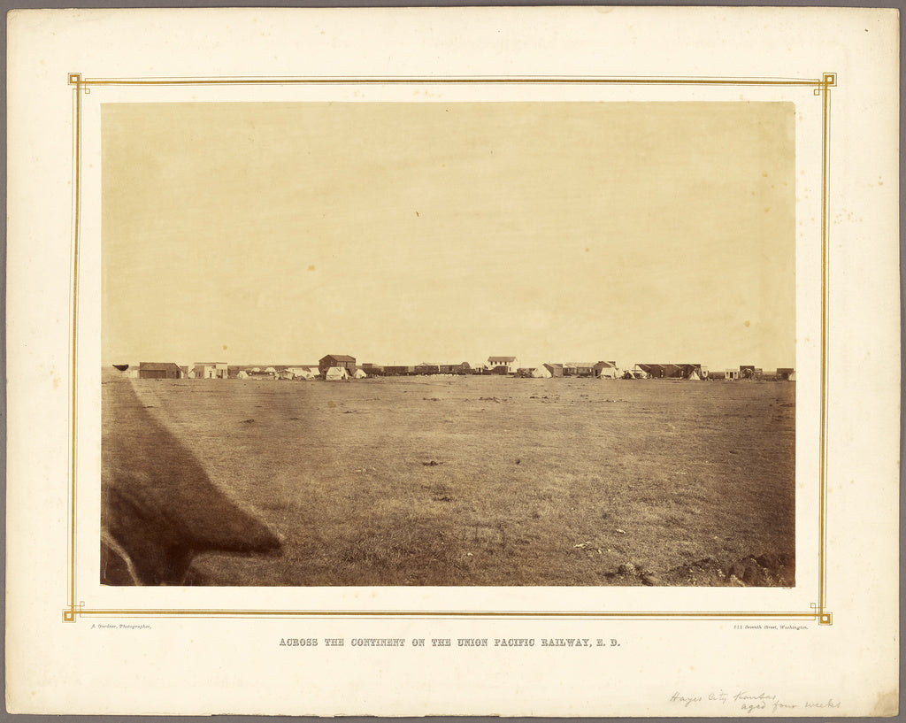 Alexander Gardner:[Hayes City, Kansas, Aged Four Weeks], Poster Print Wall Art