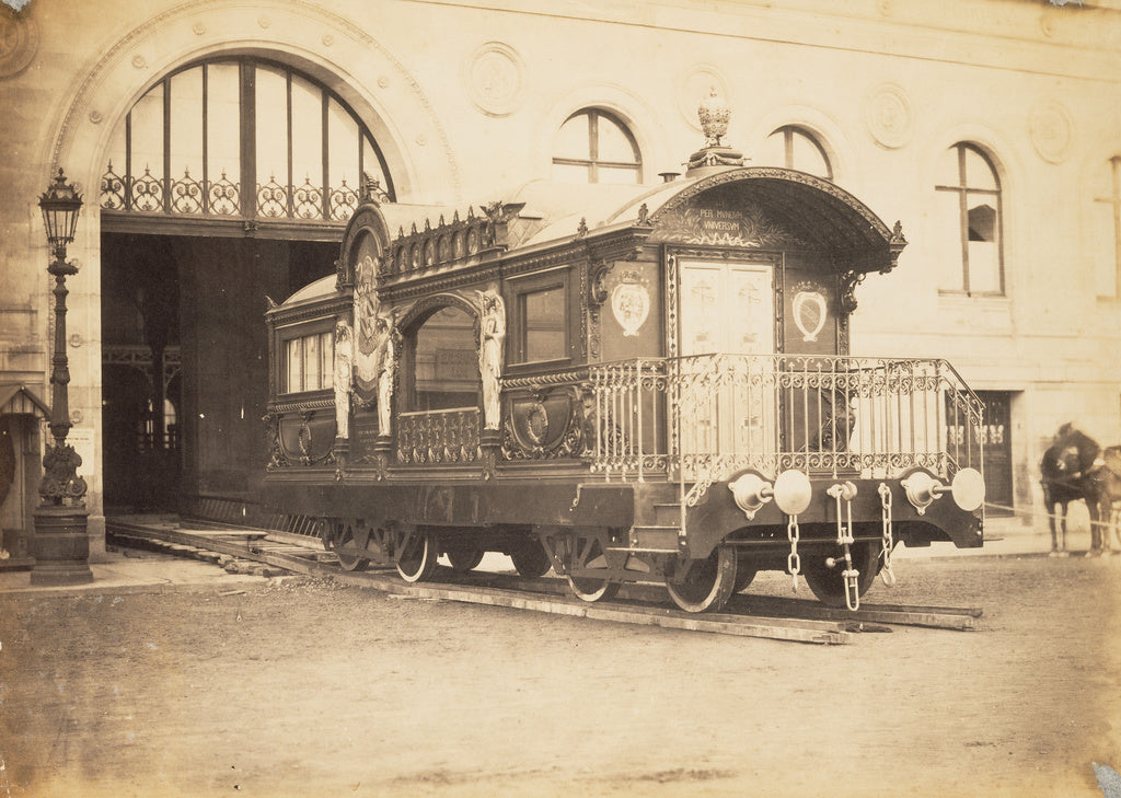 Gustave Le Gray:[Pius IX's Railroad Car], Poster Print Wall Art