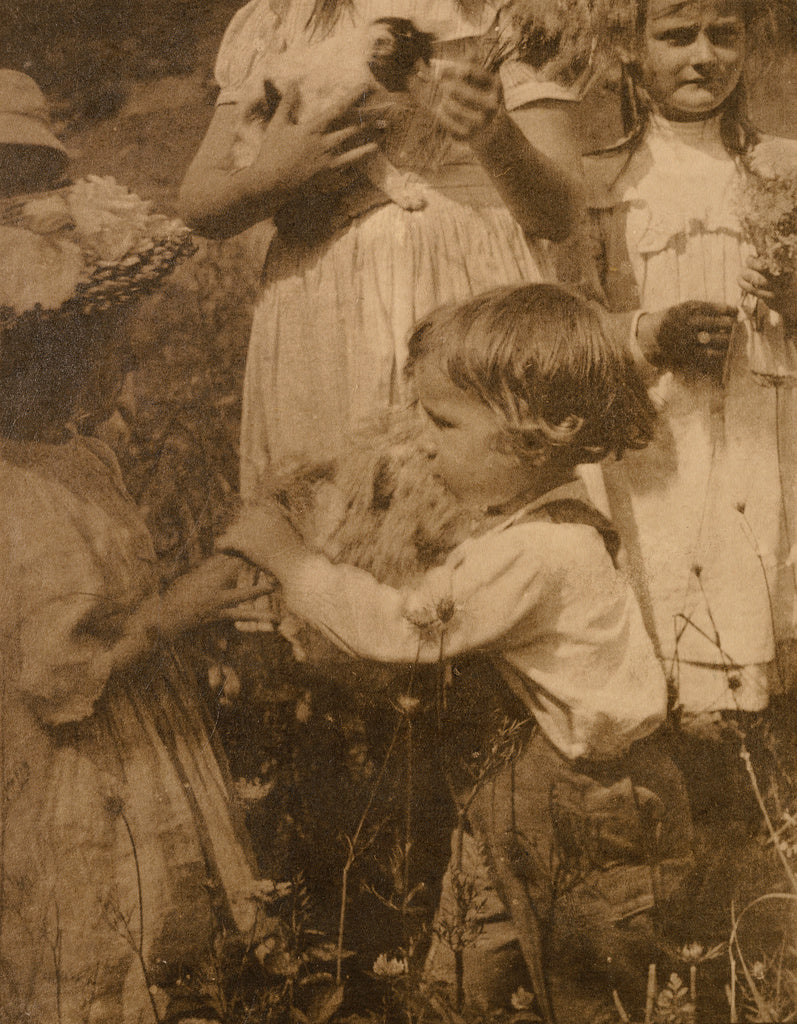Gertrude Käsebier:[Happy Days], Poster Print Wall Art