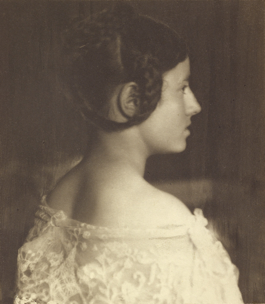 Gertrude Käsebier:[Head of a Young Girl], Poster Print Wall Art