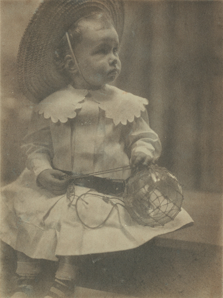 Gertrude Käsebier:[Charles O'Malley in a wide-brimmed hat w, Poster Print Wall Art